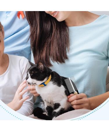 Redreo Dog & Cat Comb - Wooden Double Ridge Brush for Long Hair | Pet Care Comb for Flea Removal - Buy Online on SooperMarket.com