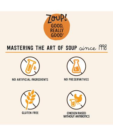 Zoup! Good Really Good Butternut Squash with Brown Butter & Sage Soup - 16 oz - Gluten Free, No Artificial Ingredients, Ready to Serve - Buy Online on SooperMarket.com