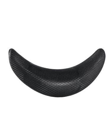 Shampoo Bowl Gel Neck Rest Silicone Hair Wash Gel Neck Pillow Salon Hair Shampoo Bowl Gripper for Hairdressing Hair Washing Sink Basin Tool 18x11x7.5cm (Black)