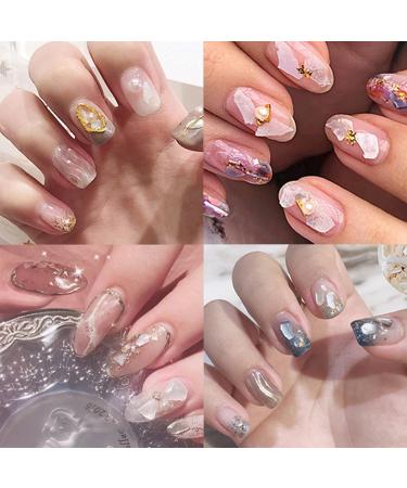 NICENEEDED 12 Colors Abalone Seashell Nail Art Flakes - Style 2 - Buy Online on SooperMarket.com
