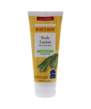 Burt's Bees Aloe & Shea Butter Body Lotion Sensitive Skin 6 Oz Pack Of 3 Aloe & Shea Butter 6 Ounce (Pack of 3)