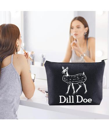 CENWA Funny Dill Pickle Gift Dill Doe Humor Deer Cucumber Cosmetic Bag Humorous Deer Gift Dill Doe - Buy Online on SooperMarket.com