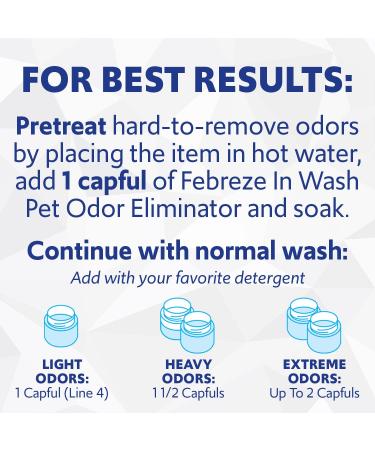 Febreze Pet Odor Eliminator Laundry Detergent Additive - Maximum Strength, 98 floz - Buy Online on SooperMarket.com