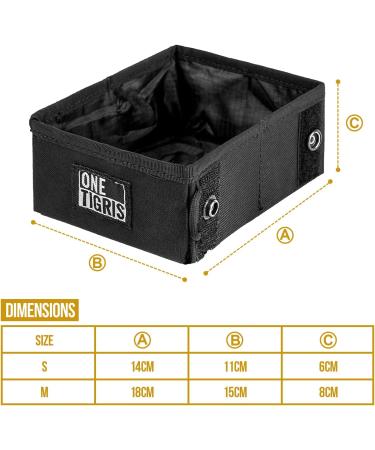 Oneigris Foldable Dog Bowl 1.4L | Travel Drinking Bowl for Dogs | Perfect for Training & Outdoor Activities | Eco-Friendly Reusable Packaging - Buy Online on SooperMarket.com