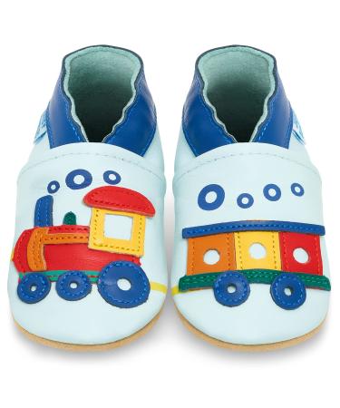 Baby Shoes with Soft Sole - Baby Girl Shoes - Baby Boy Shoes - Leather Toddler Shoes - Baby Walking Shoes 2-3 Years Train