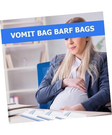 ULTECHNOVO 100pcs Car Trash Bag Disposable Vomit Bags - Motion Sickness & Emesis Bags for Kids - Buy Online on SooperMarket.com