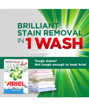 Ariel Matic Top Load Detergent Washing Powder - 2 Kg | Best International Shipping & Quality Clean - Buy Online on SooperMarket.com