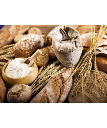 Barley Flour 2 Pounds Non-GMO Stone Ground from Whole Hulled Barley - Fine Powder, Kosher & Vegan - Rich in Fiber - Wheat Flour Alternative - Ideal for Baking - Product of USA (2 lb) - Buy Online on SooperMarket.com