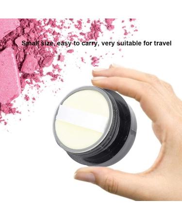 Vintage Rose Makeup Container - Empty Loose Powder Dispenser & Cosmetic Case with Puff (Black) | International Shipping Available - Buy Online on SooperMarket.com