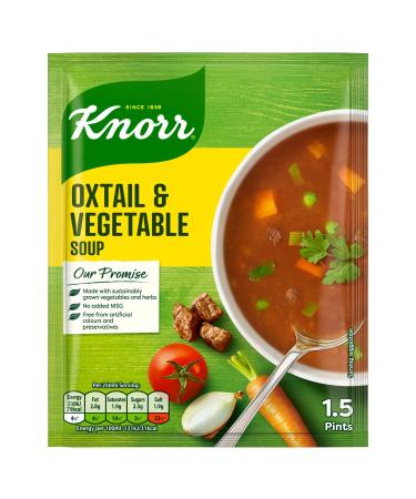 Knorr Oxtail & Vegetable Soup (66 Grams) Vegetable Oxtail 66.00 g (Pack of 1)