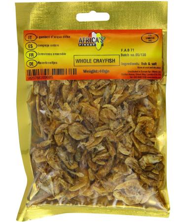 Africa's Finest Whole Crayfish 40g Box of 10-Fd