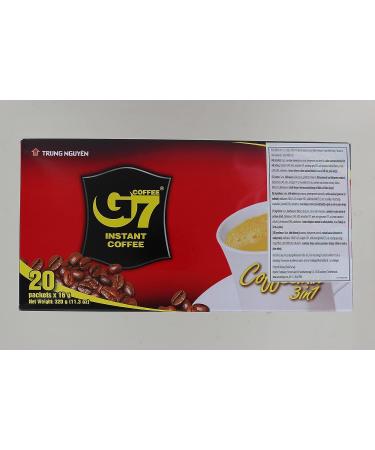 CNMART Trung Nguyen G7 Instant Coffee Vietnamese Coffee Mix 3 in 1 320g (Pack of 3) Coffeemix 960 g (Pack of 1) - Buy Online on SooperMarket.com