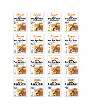 Biovegan - Master Baking Powder Organic - 51 g - Pack of 16
