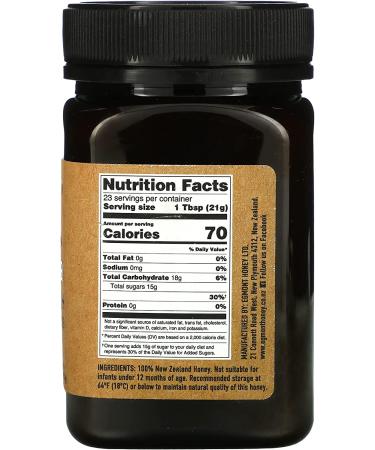 Egmont Manuka Honey 150+ MGO Raw & Unpasteurized - 17.6 oz (500g) - Buy Online on SooperMarket.com