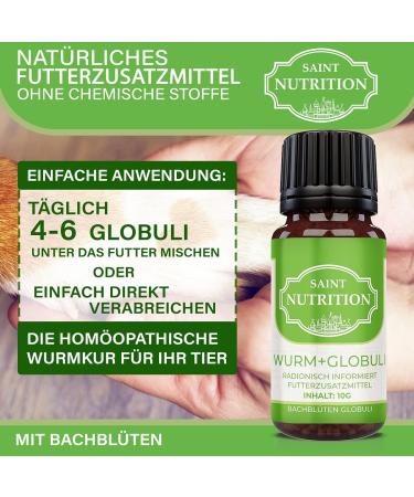 Saint Nutrition Delight Globules - Natural Worm Treatment Alternative for Dogs & Cats | 10g | Premium Animal Nutrition - Buy Online on SooperMarket.com