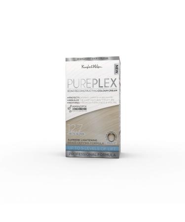 Knight & Wilson PurePlex Colour 12.7 Arctic blonde Ammonia-Free Brass-Defying Formula with Aminofix to Protect and Restore 12.7 Arctic Blonde 50 ml (Pack of 1)