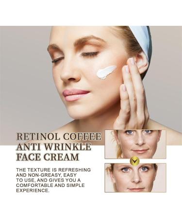Hydrating Retinol Caffeine Anti-Wrinkle Cream & Eye Cream for Dark Circles - 3 PCs | Best Moisturizer for Youthful Skin - Buy Online on SooperMarket.com