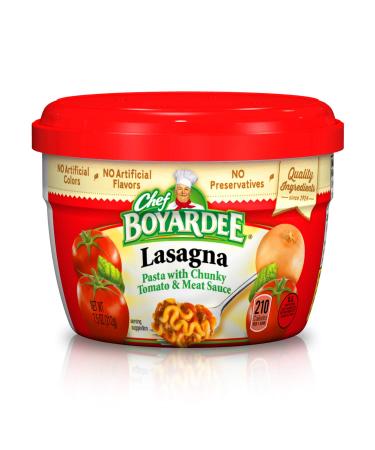 Chef Boyardee Lasagna Microwavable Bowl, 7.5 oz
