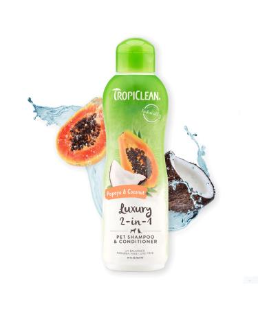 TropiClean Cat & Dog Shampoo & Conditioner, A Pet Wash Range for All Needs 20 Ounces 2 In 1 Shampoo & Conditioner