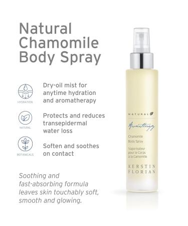 Kerstin Florian Chamomile Body Spray - Lightweight Moisturizing Dry Oil Mist for Men & Women | Non-Greasy Full Body Hydration (3.4 fl oz) - International Shipping Available - Buy Online on SooperMarket.com