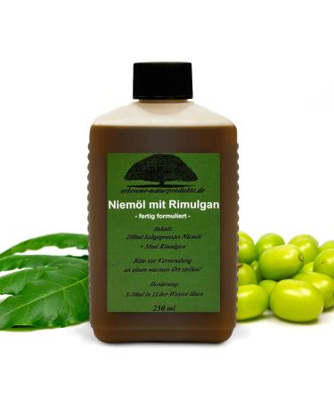 Reading nature products neem oil - niem l with rimulgan (emulsifier) - finished mixed vegetable oil - immediate application for healthy plants - 250ml 250 ml