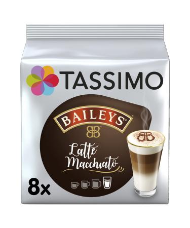 Tassimo Latte Machiatto Baileys Coffee 8 Pods