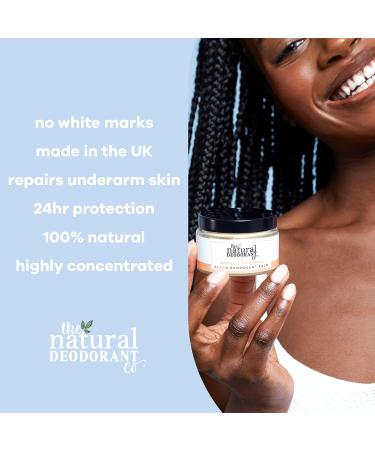 Natural Deodorant Co Lemon & Geranium Balm 55g | Aluminum & Plastic Free - Buy Online on SooperMarket.com