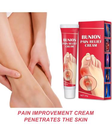 Refreshing Bunion Cream for Toe Swelling Relief - Gentle and Safe Health Care Solution - Buy Online on SooperMarket.com