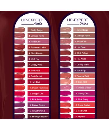 By Terry Lip-Expert Matte Liquid Lipstick - My Red 4ml | Vibrant & Kiss-Proof Formula - Buy Online on SooperMarket.com