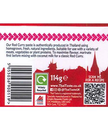 Thai Taste Curry Paste Bundle 114g - Red Green & Yellow - Buy Online on SooperMarket.com
