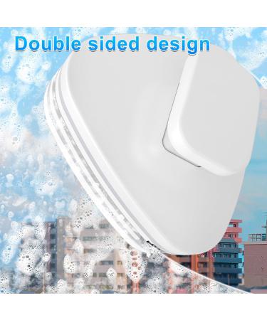 HUSHUI Double Sided Glass Cleaner Time Saving Versatile Triangle Shape Magnetic Window Wiper Tool for Home (18-30) 18-30 1 count (Pack of 1) - Buy Online on SooperMarket.com