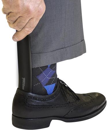 Panoware Set of 2 Extra Long Handle Shoe Horn and Travel Shoe Horn - Black - Buy Online on SooperMarket.com