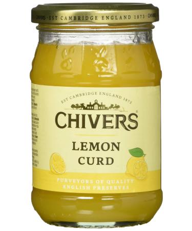 Chiver Lemon Curd Authentic English jam for sweet lemons lovers ideal for breakfast on the bread roll on the roll of 6 Pack 320g 6 Sack 320g Lemon Curd