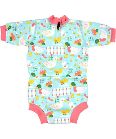 Splash About Happy Nappy Wetsuit + Reusable Swim Nappy - Little Ducks 12-24 Months - Buy Online on SooperMarket.com