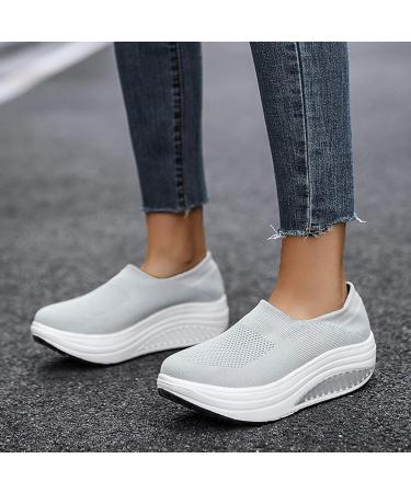 Rytejfes Women's Summer Sneakers - Elegant Black Shoes for Wide Feet Size 42 EU Perfect for Jogging & Everyday Wear - Buy Online on SooperMarket.com