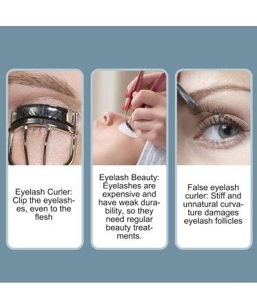 puzzlegame Electric Eyelash Curler | Rechargeable Eye Lash Styling Curler | Eye Lash Enhancer Electric Curling Tool for Beauty Salon Barbershop Travel White - Buy Online on SooperMarket.com
