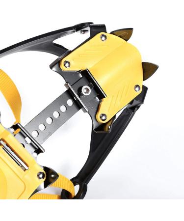EVTSCAN 10-Teeth Crampons for Hiking - Slip Resistant Ice Grips - Buy Online on SooperMarket.com