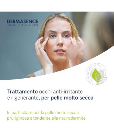 Dermasence Vitop Forte Eye Care 15ml | Soothing & Hydrating for Dry Skin & Neurodermatitis | Regenerates Skin Barrier with Dexpanthenol & Hyaluronic Acid - Buy Online on SooperMarket.com