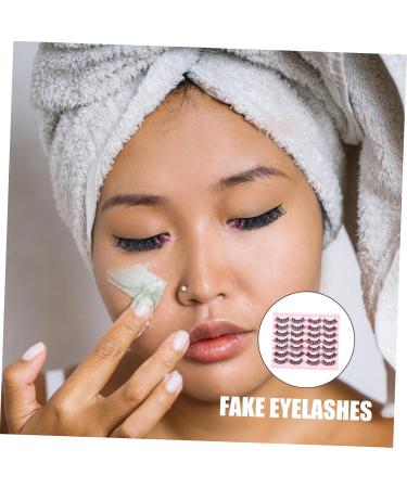 ABOOFAN 14 Pairs False Lashes Fake Eyelashes Individual Lashes Curl Lash Extensions Lash Clusters Cluster Lashes Lash Extensions Clusters Fake Lashes Imitation Extend Multi-layer - Buy Online on SooperMarket.com