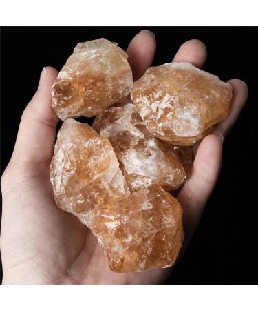 1pcs Natural Crystals Citrines Minerals Natural Raw Stones Quartz - HOMEZHOU - Buy Online on SooperMarket.com