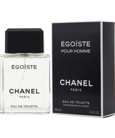 EGOISTE POUR HOMME Eau De Toilette Spray FOR MEN 3.4 Oz / 100 ml