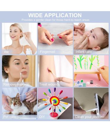 800pcs Precision Double Pointed Cotton Swabs for Makeup | Paper Sticks - Buy Online on SooperMarket.com