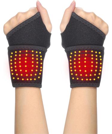 Magnetic Self-Warming Wristwear | Wrist Protection & Compression Cuff for Men & Women - Reduces Symptoms & Keeps Warm - Buy Online on SooperMarket.com