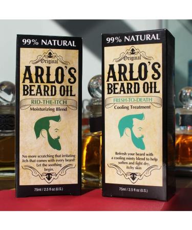 Arlo's Beard Oil 75ml - Soothes Itchiness and Nourishes Skin - Buy Online on SooperMarket.com