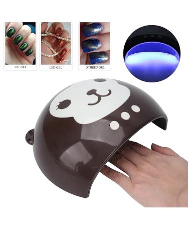UV LED Nail Dryer 36W - Cute Cartoon Monkey Gel Polish Curing Lamp for Home Salon | 12Pcs Lamp Beads - Buy Online on SooperMarket.com