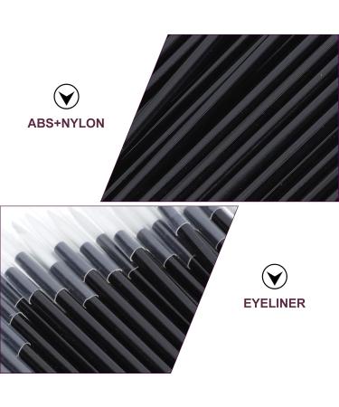 Mikinona Eyeliner Wands 50pcs Eyeliner Brush Makeup Brush Eyelash Tool Cosmetic Wand Cosmetic Brush Lip Line Eyes Woman - Buy Online on SooperMarket.com