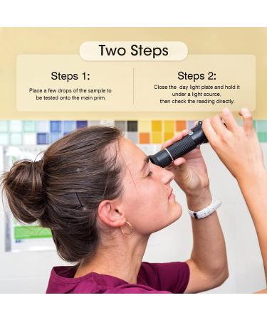 BRIX Refractometer for Brewing | Handheld Hydrometer with ATC | Perfect for Beer & Spices - Shop Internationally - Buy Online on SooperMarket.com