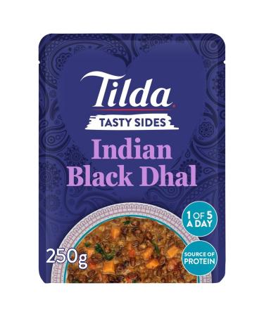 Tilda Tasty Sides Indian Black Dhal Pulses and Vegetables 250g