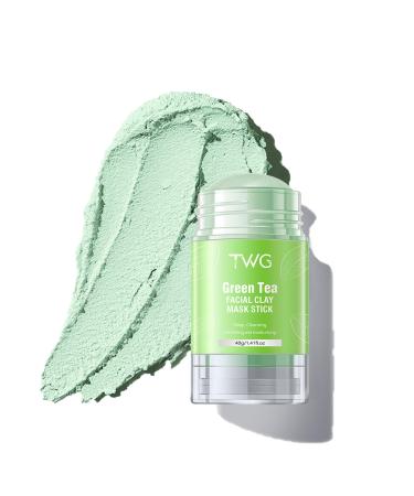 Dead Sea Mask Deep Cleansing Face Mask Skin Care Improve Blackheads Acne Dark Spots Even Skin Tone Face Mask Control Oil Refining Pores (Green Tea)