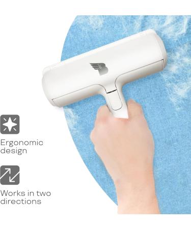 Pet Hair Remover - Reusable Lint Roller for Furniture Clothing & Carpets - Lightweight & Easy to Use (Gray) | International Shipping - Buy Online on SooperMarket.com